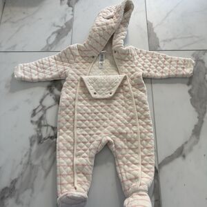 Nordstrom Baby Sherpa Lined Snowsuit 9 Months